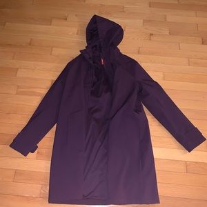 Long rain jacket